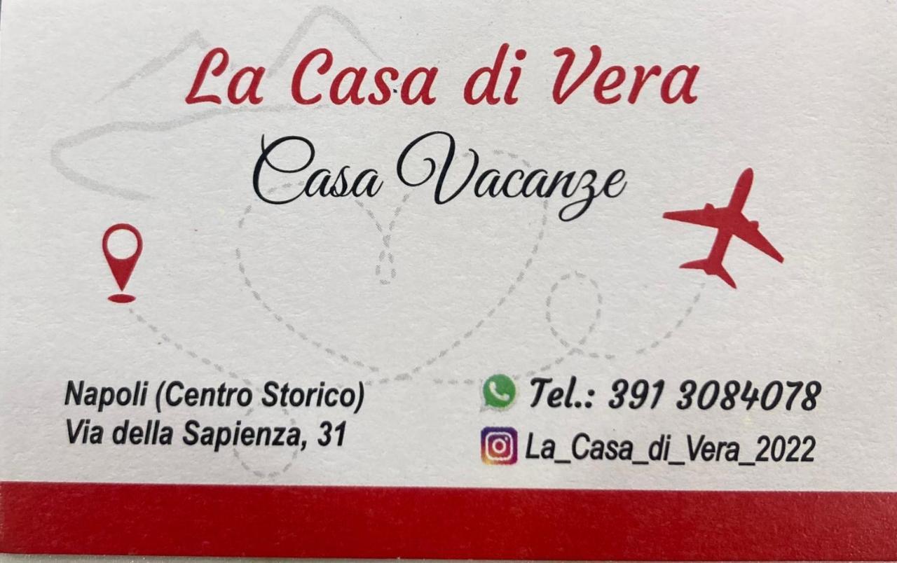 La Casa Di Vera Naples Extérieur photo